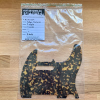 T-style Guitar Pickguard T-neck PU -  Tokyo Tortoise Solid Italian Tortoise [#N1A036P]