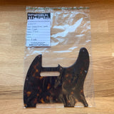 T-style Guitar Pickguard T-neck PU - Orange/Brown smooth Solid Italian Tortoise [#N1A017P]